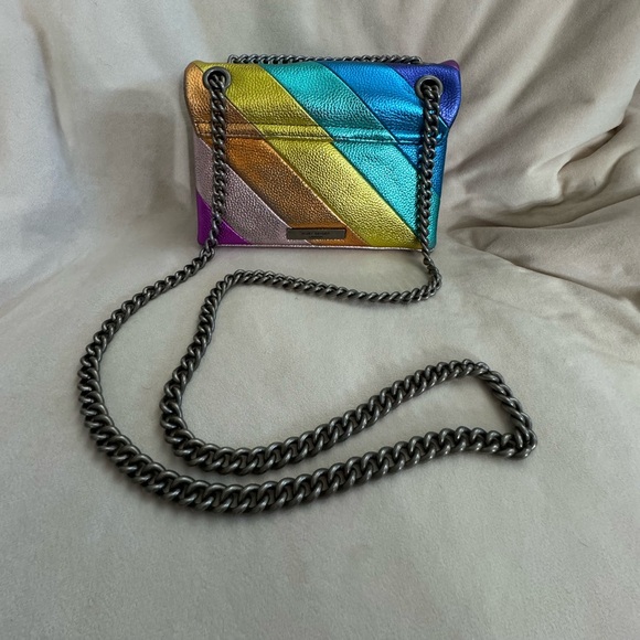 Kurt Geiger London- The Kensington mini rainbow purse - Picture 6 of 6